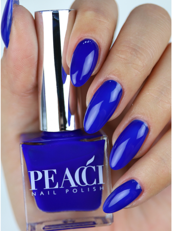 Electric Blue Nail Polish Peacci